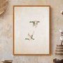 Quadro Em Tela Canvas Patos Vintage Farmhouse