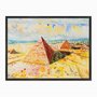 Quadro em Tela Canvas Pirâmides no Egito