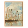 Quadro Em Tela Canvas "Porto de Iates de Trouville-Deauville" de Eugène Boudin