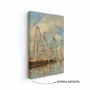 Quadro Em Tela Canvas "Porto de Iates de Trouville-Deauville" de Eugène Boudin