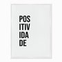 Quadro em Tela Canvas Positividade