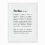 Quadro em Tela Canvas Significado da Palavra Perdão