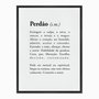 Quadro em Tela Canvas Significado da Palavra Perdão