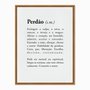 Quadro em Tela Canvas Significado da Palavra Perdão