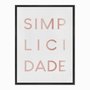 Quadro em Tela Canvas Simplicidade