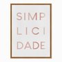 Quadro em Tela Canvas Simplicidade