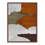 Quadro Em Tela Canvas Textura Gesso Abstrato Estilo Modern Heritage
