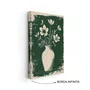Quadro Em Tela Canvas Vaso de Flores Estilo Modern Heritage