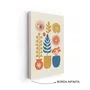Quadro Em Tela Canvas Vasos Botânicos Estilo Modern Heritage