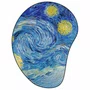 Quadro Orgânico Decorativo A Noie Estrelada de Van Gogh