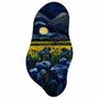 Quadro Orgânico Decorativo Campo de Flores e Lua
