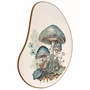 Quadro Orgânico Decorativo Cogumelos e Flores