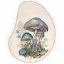 Quadro Orgânico Decorativo Cogumelos e Flores
