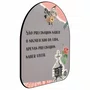 Quadro Orgânico Decorativo Colagem Apenas Precisamos Saber Viver