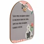 Quadro Orgânico Decorativo Colagem Apenas Precisamos Saber Viver