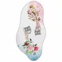 Quadro Orgânico Decorativo Colagem Máscaras e Flores