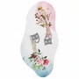 Quadro Orgânico Decorativo Colagem Máscaras e Flores