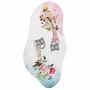 Quadro Orgânico Decorativo Colagem Máscaras e Flores