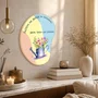 Quadro Orgânico Decorativo Cultive um Jardim de Felicidade