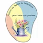 Quadro Orgânico Decorativo Cultive um Jardim de Felicidade