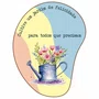 Quadro Orgânico Decorativo Cultive um Jardim de Felicidade