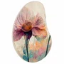 Quadro Orgânico Decorativo Pintura de Flor