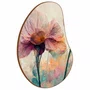 Quadro Orgânico Decorativo Pintura de Flor