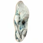 Quadro Orgânico Decorativo Pintura de Flores Azuis