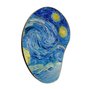 Quadro Orgânico Decorativo A Noite Estrelada de Van Gogh com Moldura Flexível Metalizada