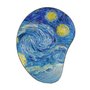 Quadro Orgânico Decorativo A Noite Estrelada de Van Gogh com Moldura Flexível Metalizada