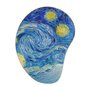 Quadro Orgânico Decorativo A Noite Estrelada de Van Gogh com Moldura Flexível Metalizada