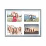 Quadro Painel de Parede para 4 fotos 15x21cm