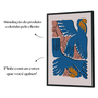 Quadro Para Colorir Alto Relevo Em Mdf Cru 3mm Estilo Matisse