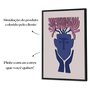 Quadro Para Colorir Alto Relevo Em Mdf Cru 3mm Estilo Matisse
