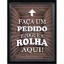 Quadro Porta Rolhas Faça um Pedido e Jogue a Rolha Aqui!