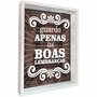 Quadro Porta Rolhas Guardo Apenas as Boas Lembranças