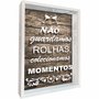 Quadro Porta Rolhas Não Guardamos Rolhas, Colecionamos Momentos