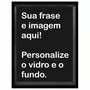 Quadro Porta Rolhas ou Tampinhas Personalizado Com Moldura em Madeira Pinus - 1,5x4,5