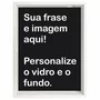Quadro Porta Rolhas ou Tampinhas Personalizado Com Moldura em Madeira Pinus - 1,5x4,5
