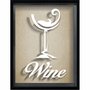 Quadro Porta Rolhas Wine