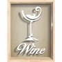Quadro Porta Rolhas Wine