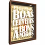 Quadro Porta Tampinhas Beba Boas Cervejas com Bons Amigos