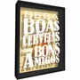 Quadro Porta Tampinhas Beba Boas Cervejas com Bons Amigos