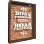 Quadro Porta Tampinhas Boas Pessoas Bebem Boas Cervejas