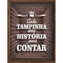 Quadro Porta Tampinhas Cada Tampinha Uma História Para Contar