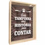 Quadro Porta Tampinhas Cada Tampinha Uma História Para Contar