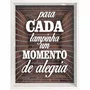 Quadro Porta Tampinhas Para Cada Tampinha um Momento de Alegria