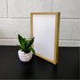 Quadro Tela Decorativa Personalizada em Tecido Canvas com Moldura Caixinha Lisa Revestida - 1,5x3