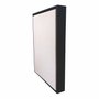 Quadro Tela Decorativa Personalizada em Tecido Canvas com Moldura Canaleta Flutuante Lisa Revestida - 2x4,8