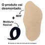 Recorte de Mdf 12mm para Artesanato com Moldura Flexível Perfil U - Organic6